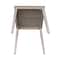 International Concepts Square Solid Wood Top Table, Counter Height, Washed Gray Taupe, 30 W, 30 L, 36 in H, Wood K09-3030-36S - alternate 4